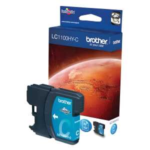 Brother Original Brother Tintenpatrone cyan High-Capacity (LC-1100HYC)