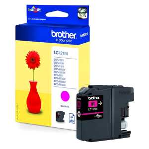 Brother Original Brother Tintenpatrone magenta (LC-121M)