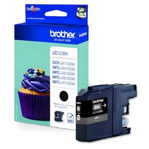 Brother Original Brother Tintenpatrone schwarz (LC-123BK)