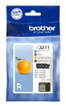 Value Pack sw,c,m,y BROTHER LC3211VALDR