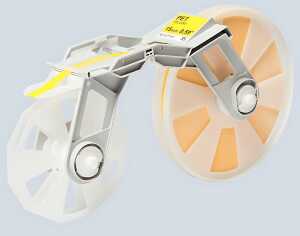 Bandkassette gelb MC-ET1YE 15mmx300m, Plastikband,f. Creator TP-M5000N