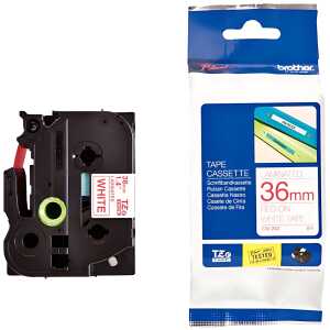 Schriftbandkassette TZE262 laminiert, 36mm breit/8m lang