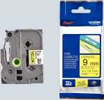 Brother TZe-621 Schriftbandkassette laminiert 9mm x 8m...