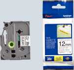 Schriftbandkassette TZES131 laminiert, extra stark klebend