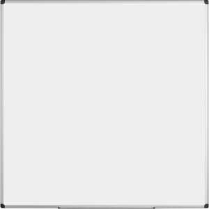 Whiteboard 120 x 120 cm mit Aluminiumrahmen, emalliert