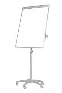 Flipchart mobil, magnetisch, höhenverstellbar, 5 arretierbare