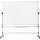 Whiteboard 150 x 120 cm, mobil, drehbare Tafel, Earth-It