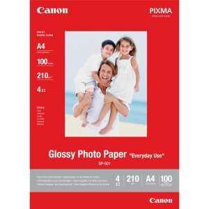 Fotoglanzpapier GP-501,200g/qm DIN A4 für IP1600,IP4200,IP2200,
