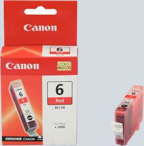 Tintentank rot BCI-6 R für Bubble Jet i990/i9950