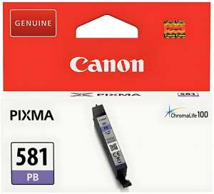 Tintenpatrone CLI-581 PB photoblue für PIXMA TR7550, TR8550, TS6150,