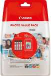 Multipack CLI-581 CMYK, Photopapier für PIXMA...