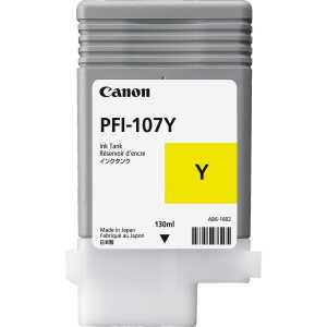 Inkjetpatrone PFI107Y yellow CANON 6708B001