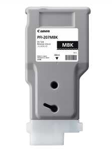 Tinte PFI-207MBK mattschwarz für imagePROGRAF iPF680, iPF685, iPF780,