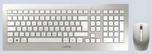 CHERRY Desktop-Set DW 8000 - grau, kabellos