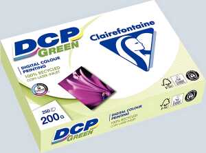 DCP green Kopierpapier, A4, weiß, 200g, 250 Blatt, Recycling,