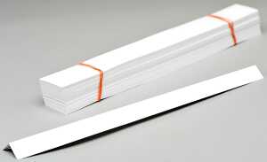 Urkunden-Heftstreifen 170 g/qm, weiß, 297x30 mm