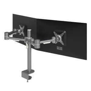 Monitorarm Viewmate 632 silber für Monitore bis 15kg, verstellbar