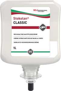 Hautpflegecreme Stokolan Classic 1 Liter Kartusche, für normale bis