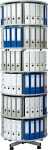Ordner-Drehsäule 6 Etagen bis zu 144 Ordner, 800 mm...