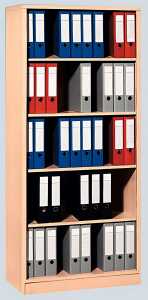 Regal weiß inklusive 4 Holz-Fachböden