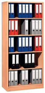 Regal buche inklusive 4 Holz-Fachböden