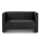 Sofa Zürich, Kunstleder schwarz Elegante Sitzmöbel