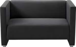 Sofa Zürich, Stoff anthrazit Elegante Sitzmöbel