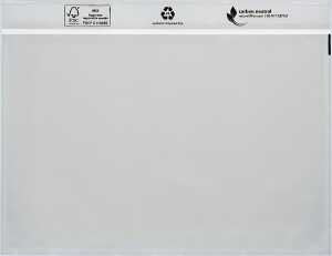 UNIPACK Begleitpapiertasche C5, ohne Druck 250St