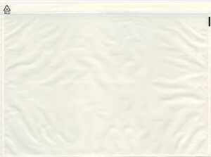 UNIPACK Begleitpapiertasche C4, ohne Druck, transparent