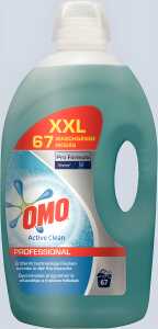 Vollwaschmittel flüssig OMO Professional Active Clean