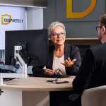 Durable Monitorarm 345x470x120mm si mit Tischklemme für 1 Monitor