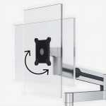 Durable Monitorarm 345x470x120mm si mit Tischklemme für 1 Monitor