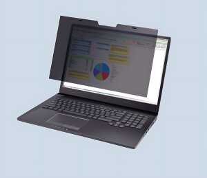 Durable Bildschirmfilter 14,1 d.gr inkl.Tasche und Reinigungstuch