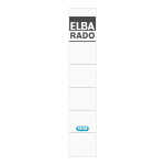 ELBA Ordner-Rückenschild "rado" kurz, 5 cm, weiß, 10 Schildern