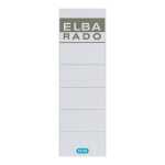 ELBA Ordner-Rückenschild "rado" kurz, 8 cm, weiß, 10 Schildern