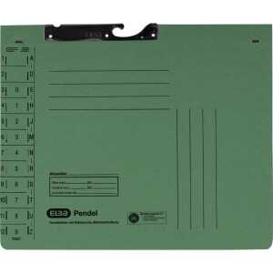 ELBA Pendelhefter A4, aus 320 g/m² Amtsheftung und Dehntasche grün