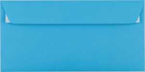 Briefumschlag C5/6 DL HK intensiv-blau 100g 229x114mm