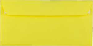 Briefumschlag C5/6 DL HK intensiv-gelb 100g 229x114mm