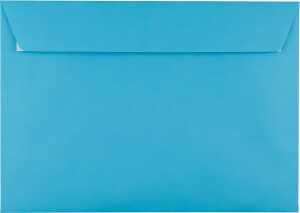 Briefumschlag C4 HK 120g intensiv-blau 324x229mm