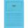 Organisationsmappe Ordo classico, blau, m. Sichtfenster 180 x 100 mm