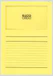 Organisationsmappe Ordo classico, gelb, m. Sichtfenster...