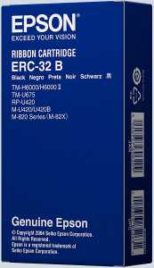 Kassenfarbband ERC-32B schwarz für TM-U675,H6000,6000II,RP-U420,M-U420