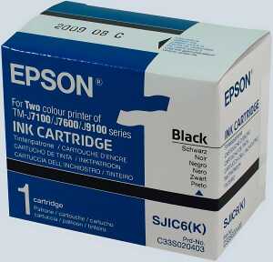 Tintenpatrone SJIC6 schwarz für TMJ 7100,7600