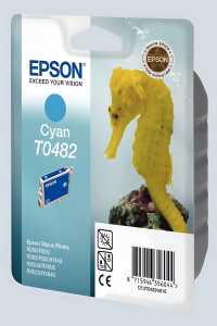 Tintenpatrone cyan für Stylus Photo R200, R300, RX500, RX600