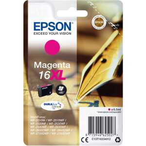 Epson Tintenpatrone Originalzubehör 16XL ca. 450 Seiten magenta 6,5ml