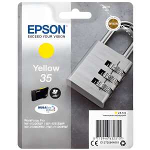 Epson Tintenpatrone Originalzubehör 35 ca. 650 Seiten gelb 9,1ml