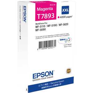 Inkjetpatrone T7893 XXL magenta EPSON C13T789340