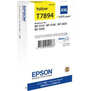Inkjetpatrone T7894 XXL yellow EPSON C13T789440