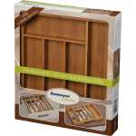 Besteckkasten SIMON, Bambusholz ausziehbar von 28,5 auf...