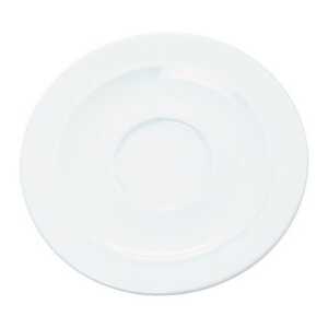 6-tlg. Set Kaffee- und Suppenunter- tassen ALICE aus weißem Porzellan